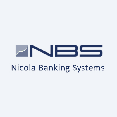 Nicola Banking Systems logo and link to their website.